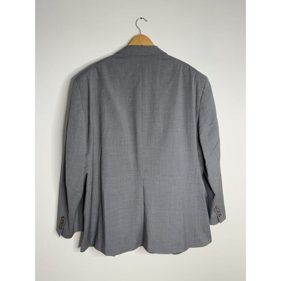 Lauren Ralph Lauren Men’s Wool Single Breasted Blazer Gray Size 52R Two Button - Picture 2 of 13
